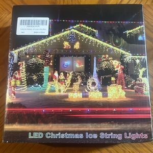 LED ice string lights